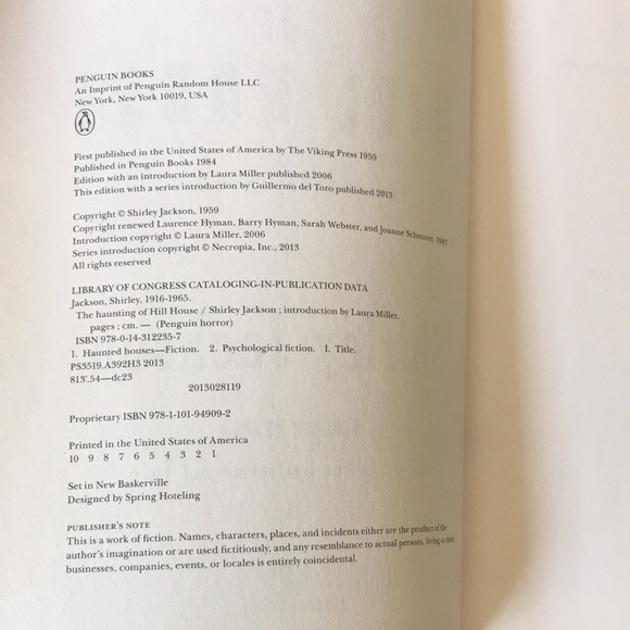 3 Scary Ghost Books Edgar Allan Poe Alfred Hitchcock Shirley Jackson Halloween - Picture 12 of 16